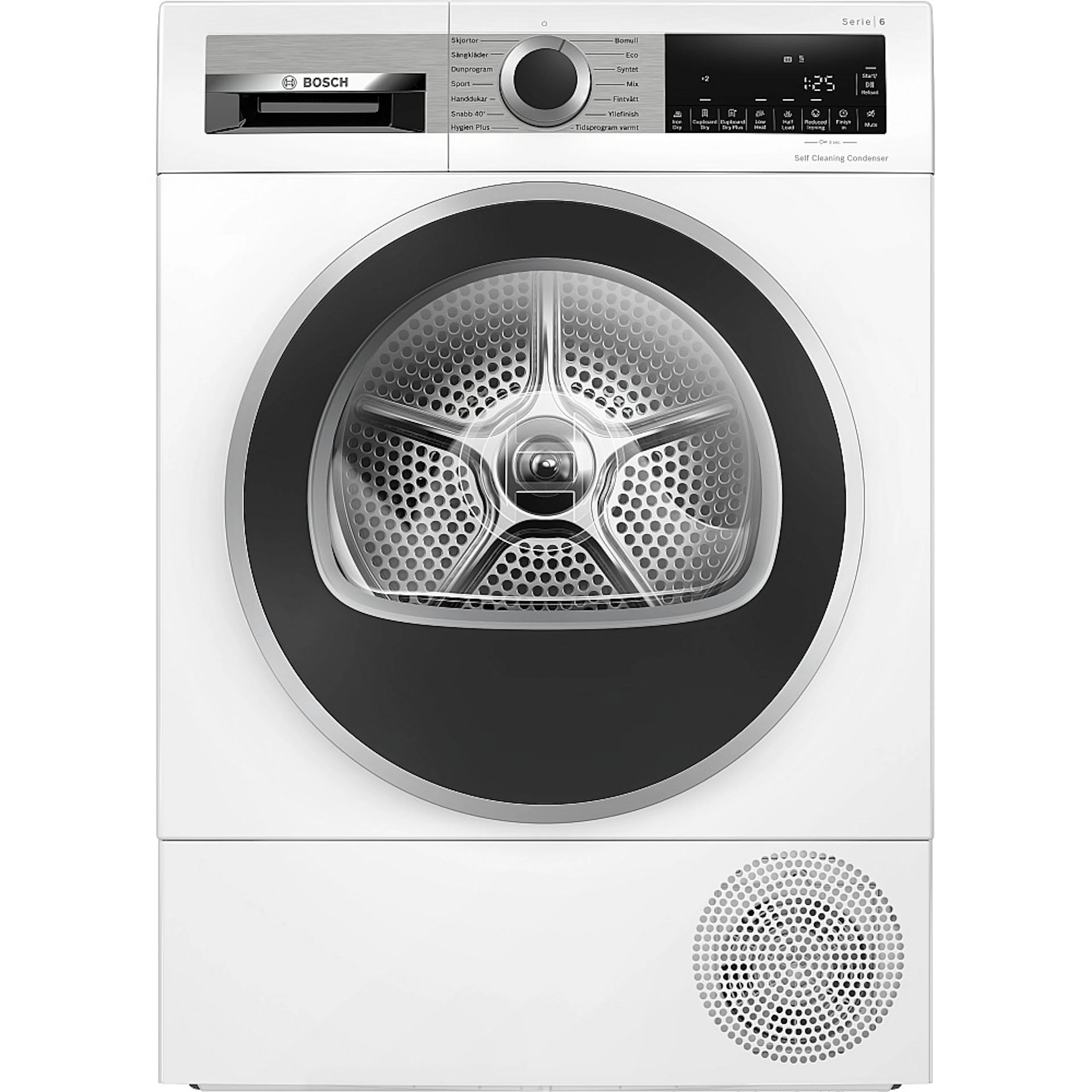 Värmepumpstumlare Bosch Serie 6 WQG245DBSN Energisnål
