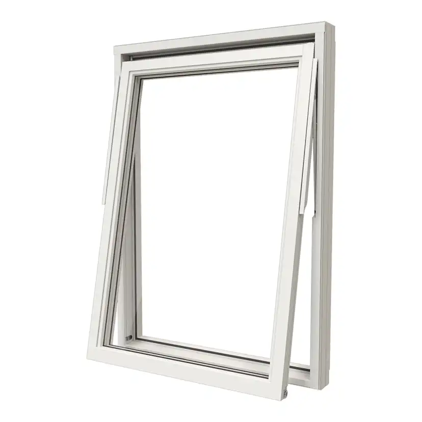 Vridfönster NorDan NTech 3-Glas Aluminium Lagerfört