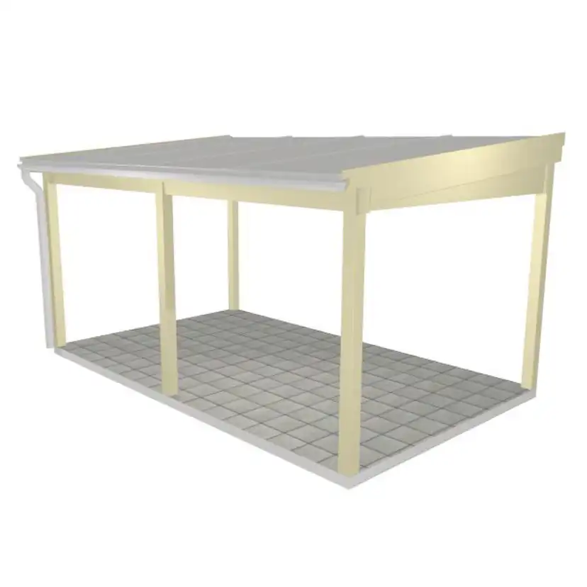 Uterumsstomme Skimmra B 4845 x D 2930mm med Mittstolpe B 4845 x D 2930 mm