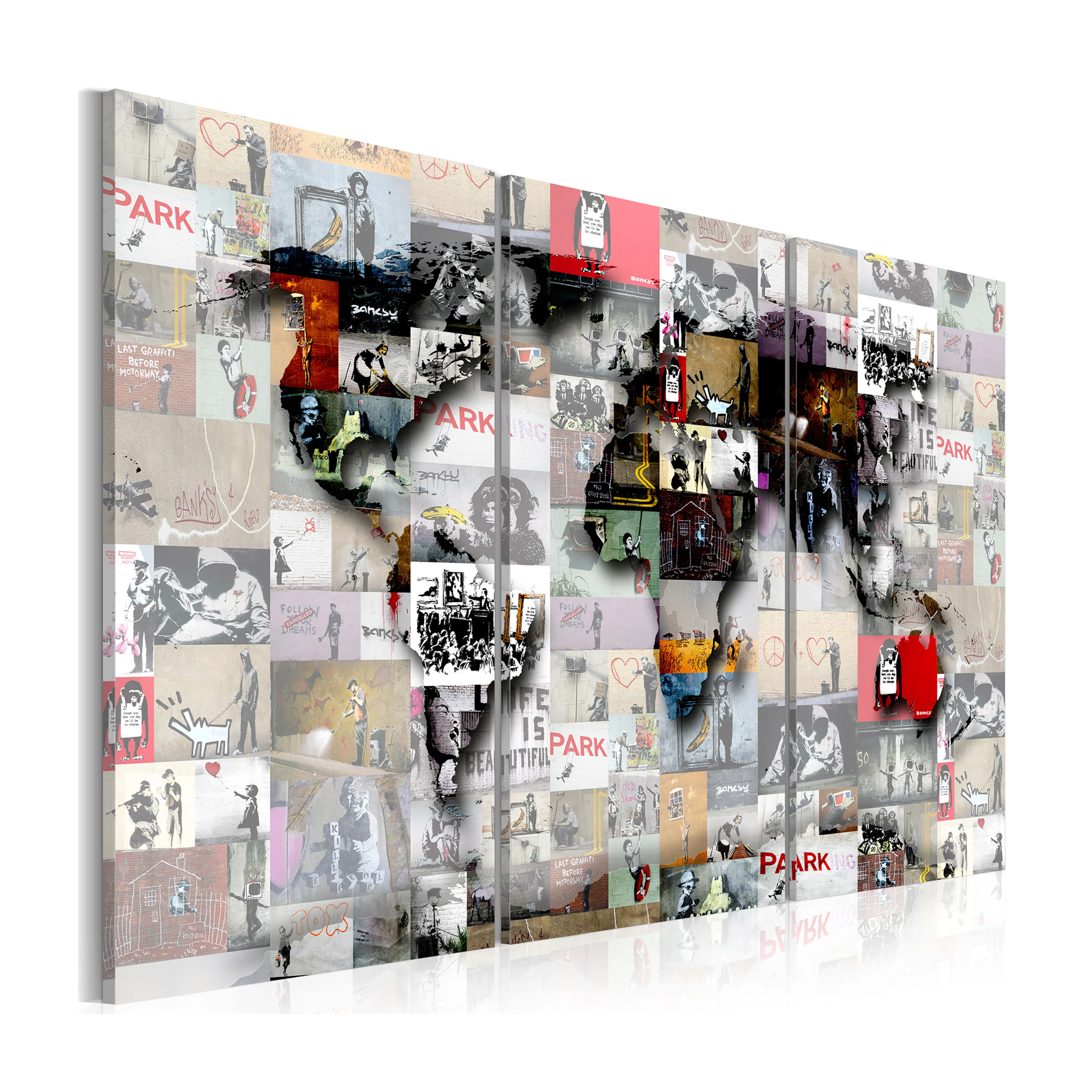 Tavla Arkiio Modern World's Map