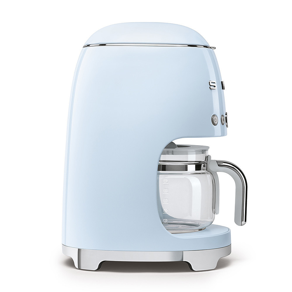 Kaffebryggare Smeg DCF02PBEU Pastellblå Retrostil för Modernt Kök
