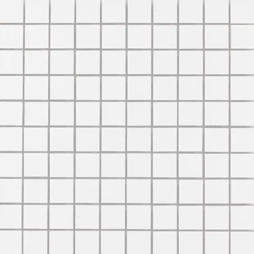 Mosaik Royal Vit Matt 3x3 cm