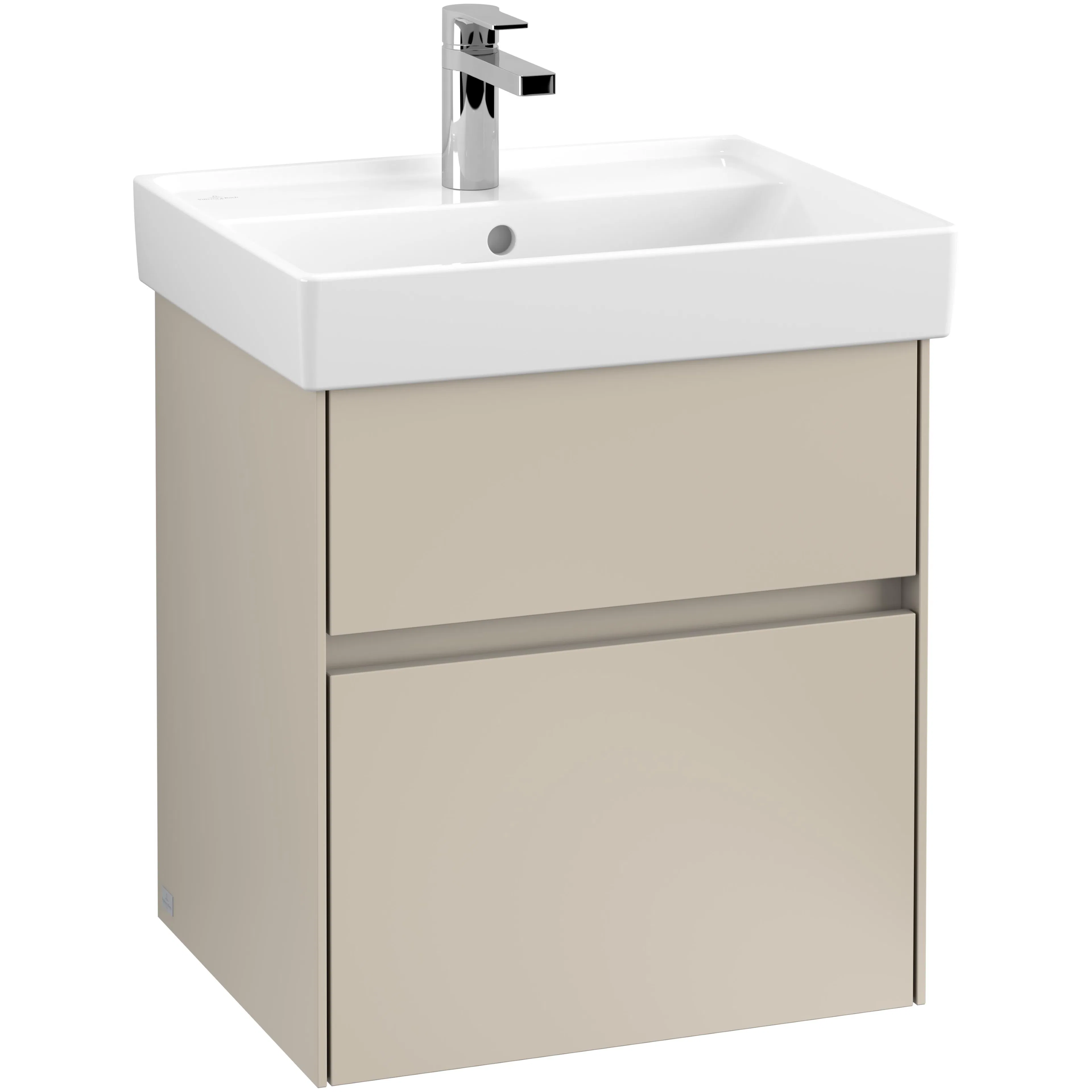 Tvättställsskåp Villeroy & Boch Collaro med 2 Lådor för Inbyggt Tvättställ