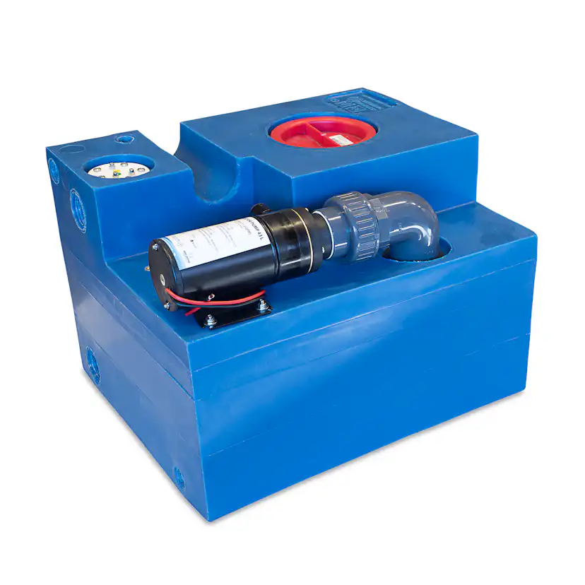 Svartvattentank Albin Group Marine 47L CPL Macerator 12V