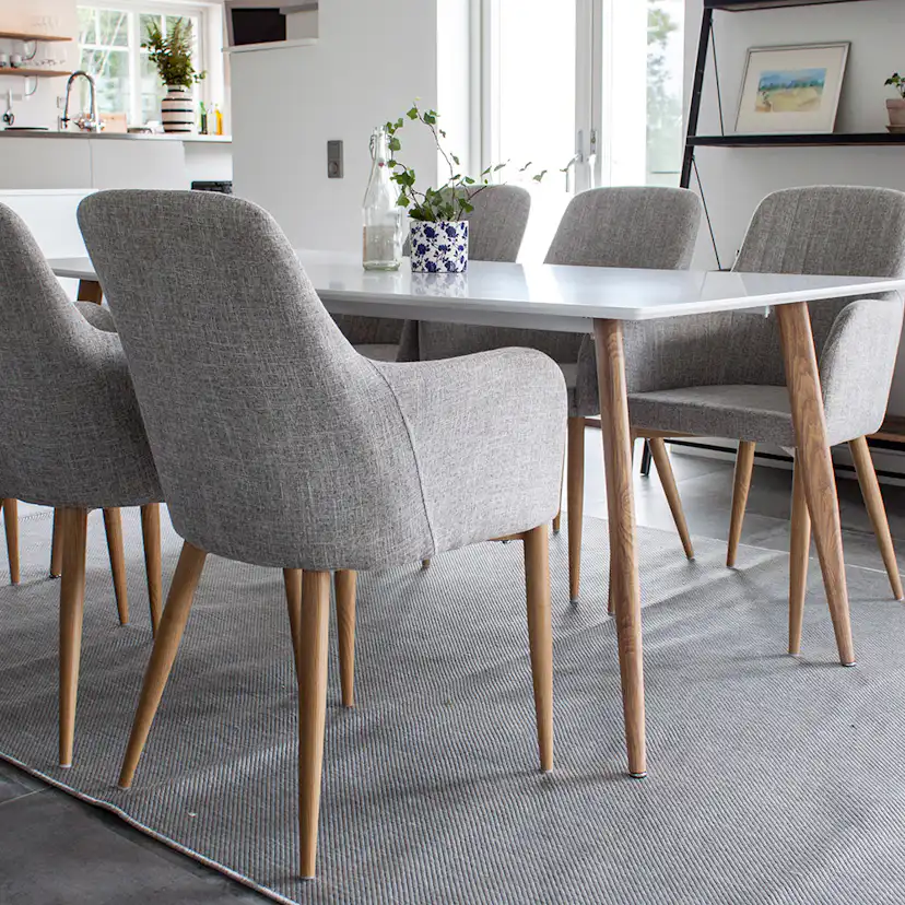 Matgrupp Venture Home Pontus Casper med 6 Stolar