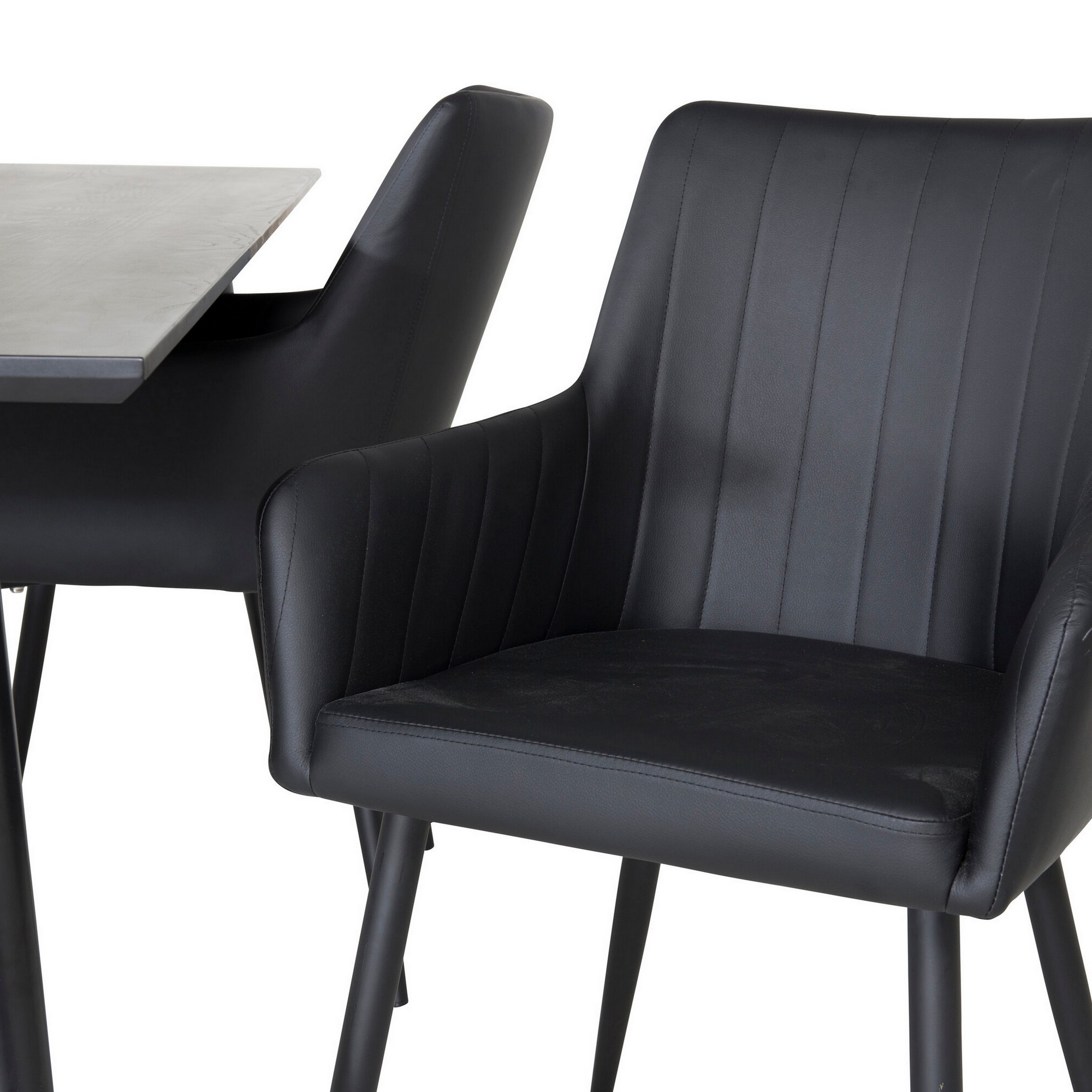 Matgrupp Venture Home Dipp Rektangulär med 4st Comfort Stolar