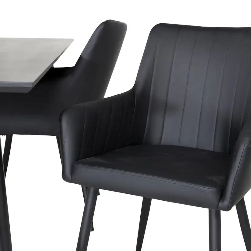 Matgrupp Venture Home Dipp Rektangulär med 4st Comfort Stolar