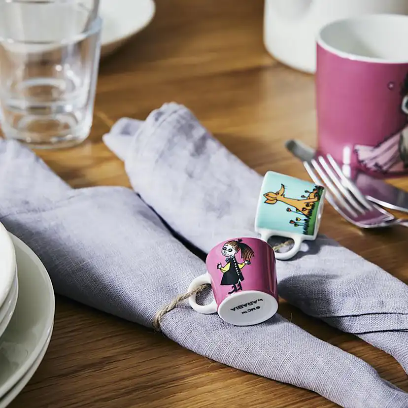 Mini-mugg Arabia Mumin Klassiker 6-pack