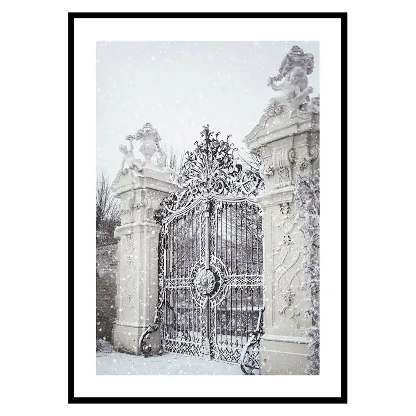Poster Gallerix Snowy Gate