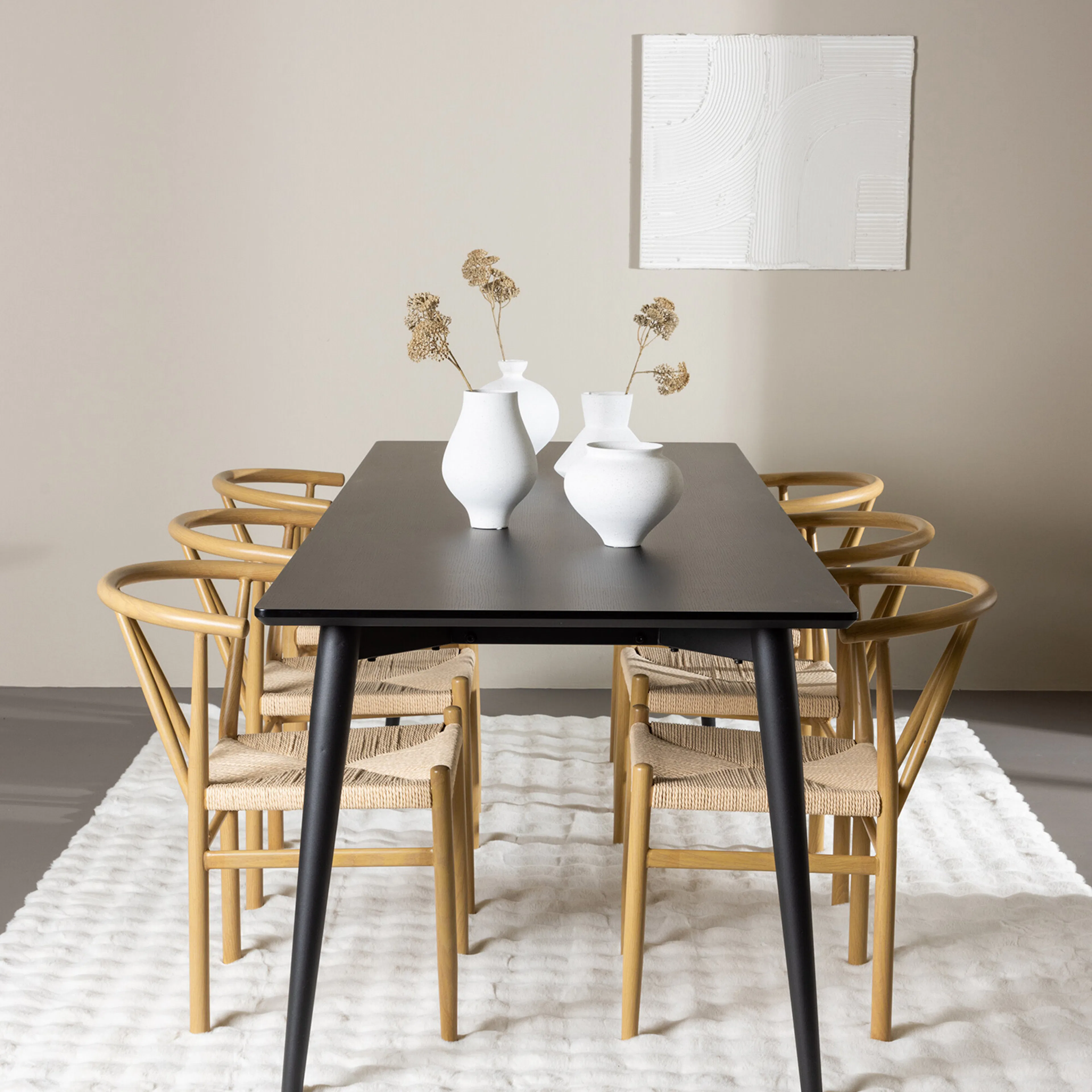 Svart/Beige