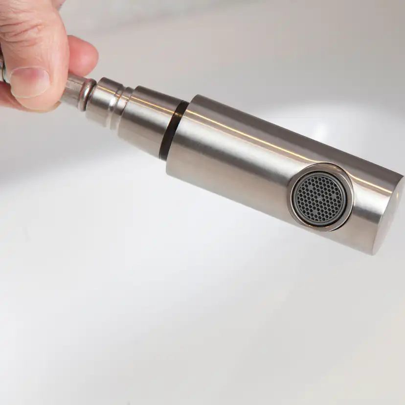 Tvättställsblandare Strand Stainless Sattellit SA-2200 med Utdragbar Pip