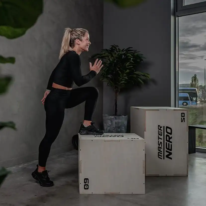 Woodbox Master Fitness Nero Plyo 40-50-60