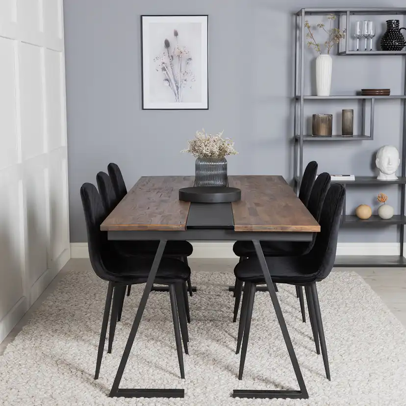 Matgrupp Venture Home Jane med 6 Phoi Stolar