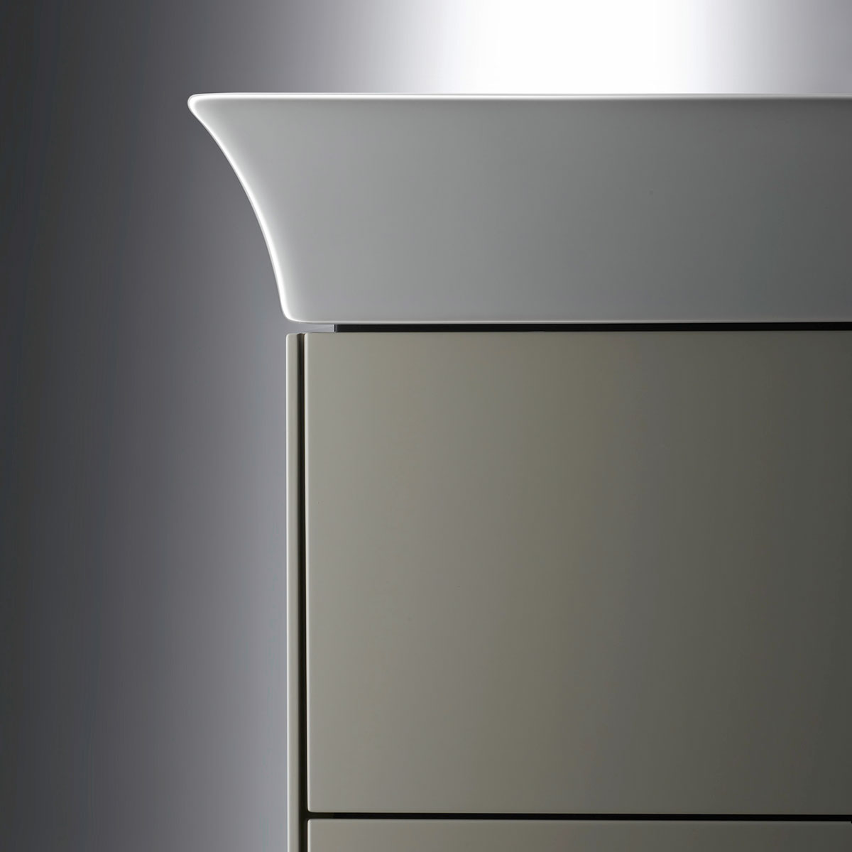 Tvättställ Vit Högblank 1055 mm 1055x490 mm, Hål för Blandare: Ja