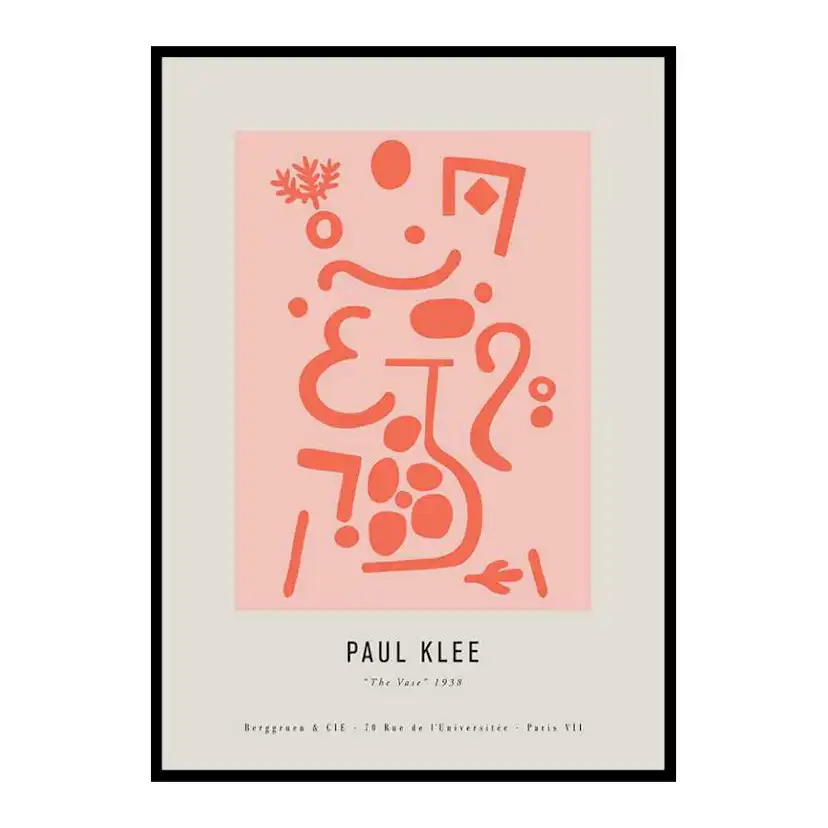 Poster Gallerix Paul Klee The Vase