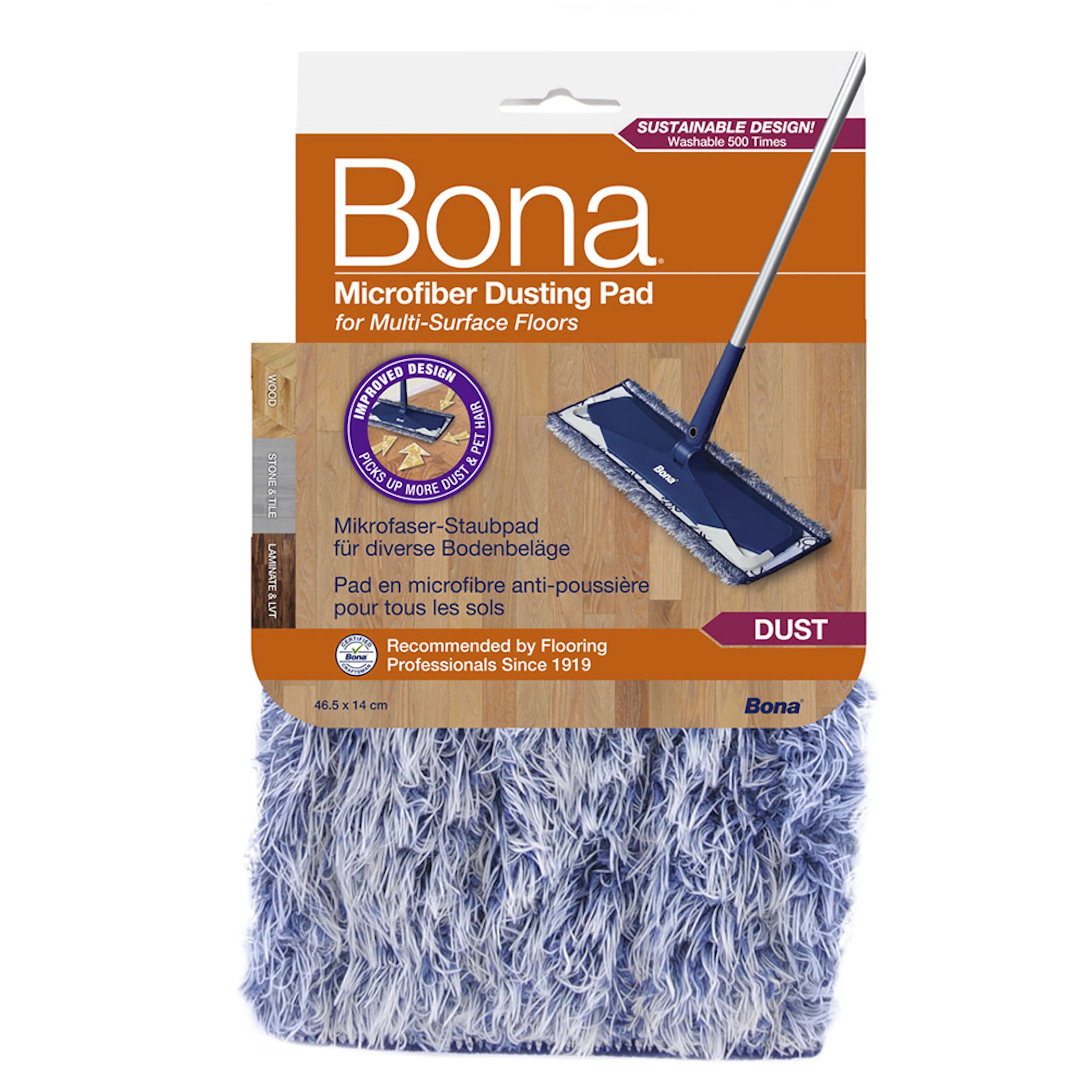 Mikrofibermopp Bona Dusting Pad Golvmopp