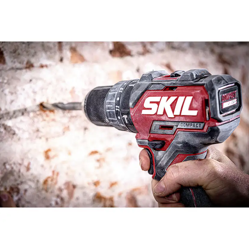 Slagborr/Skruvdragare SKIL 3075 CA Kompakt Kolborstfri Batteridriven