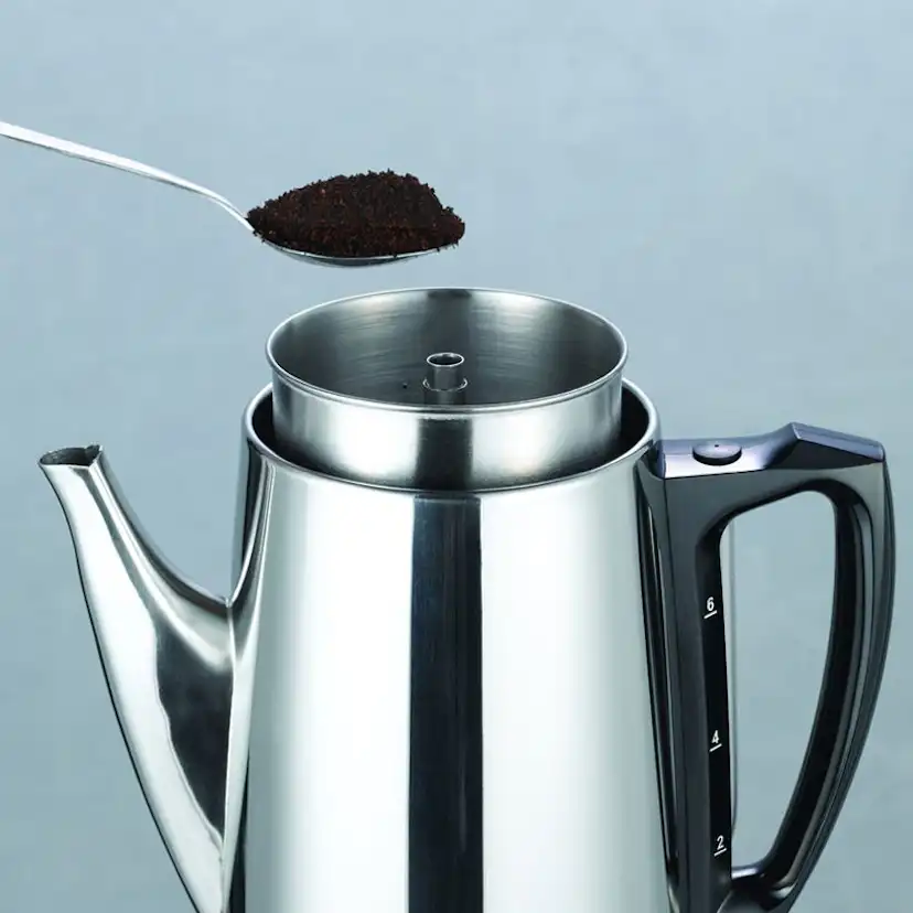 Perkolator Champion C3 Original Rostfri Stål 6kp