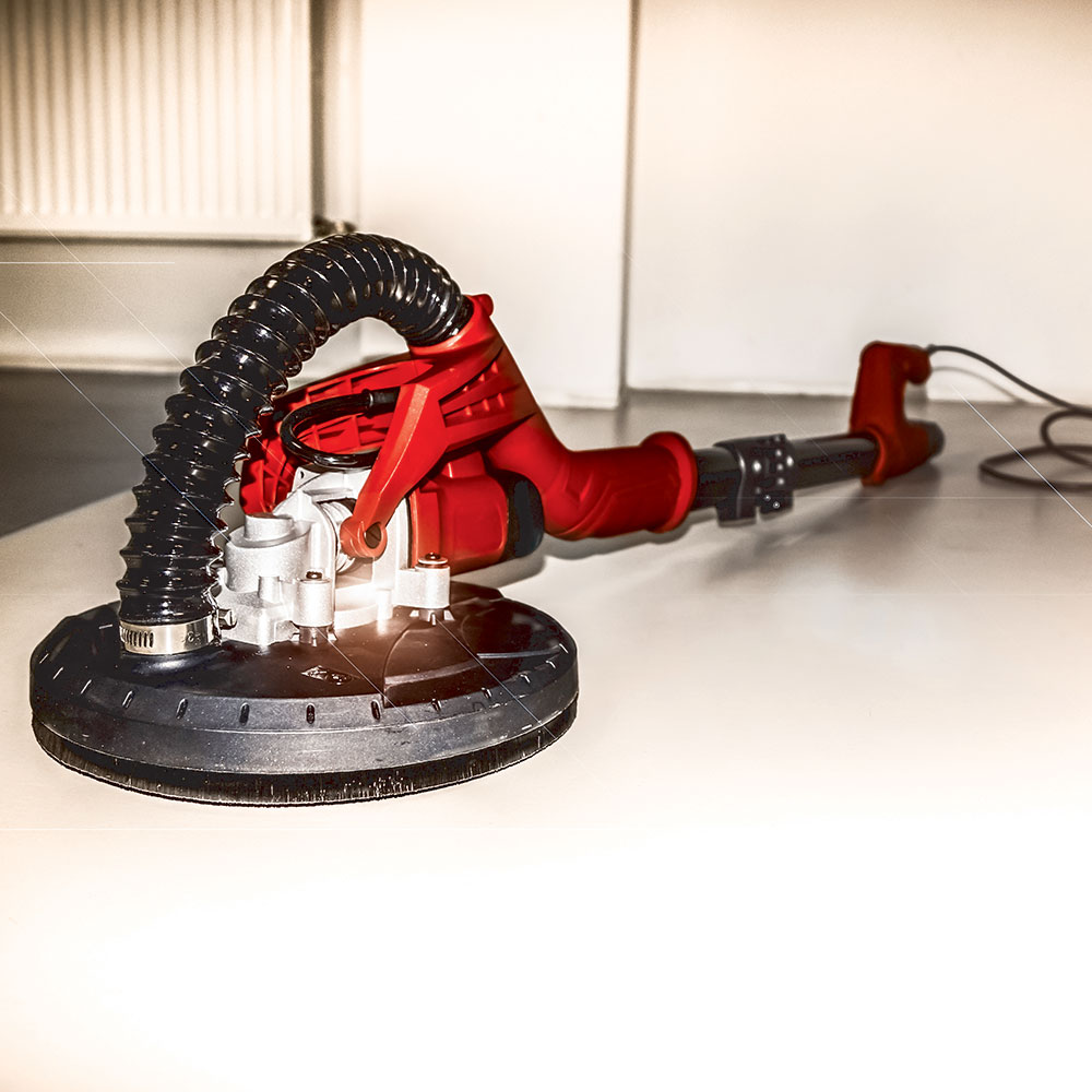 Polermaskin Einhell TC-DW 225 Slipgiraff 600 W För Gips Sladdlös