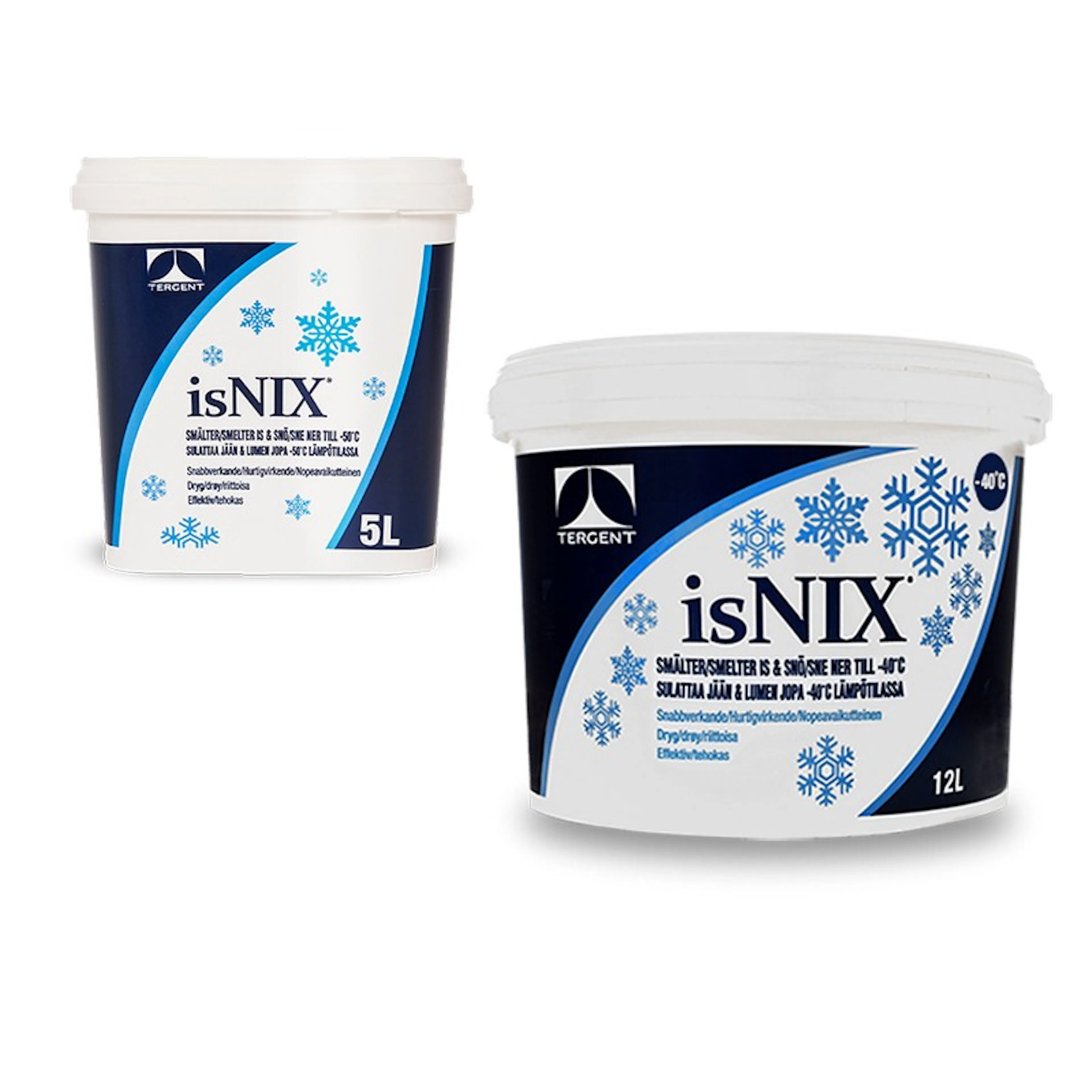 Snösmältningsmedel Tergent isNIX -40°C