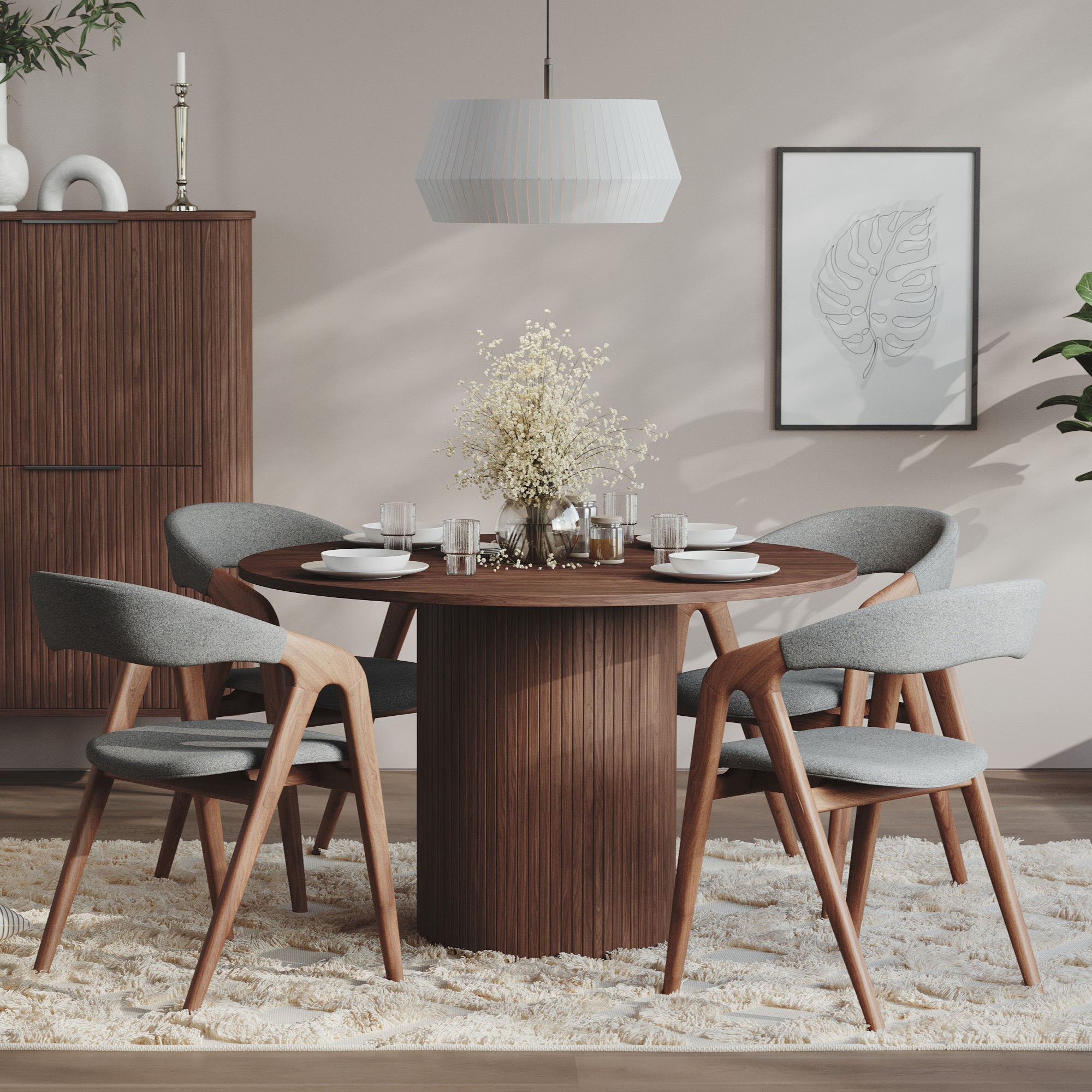 Matbord In Living Kopparbo Ø120 cm