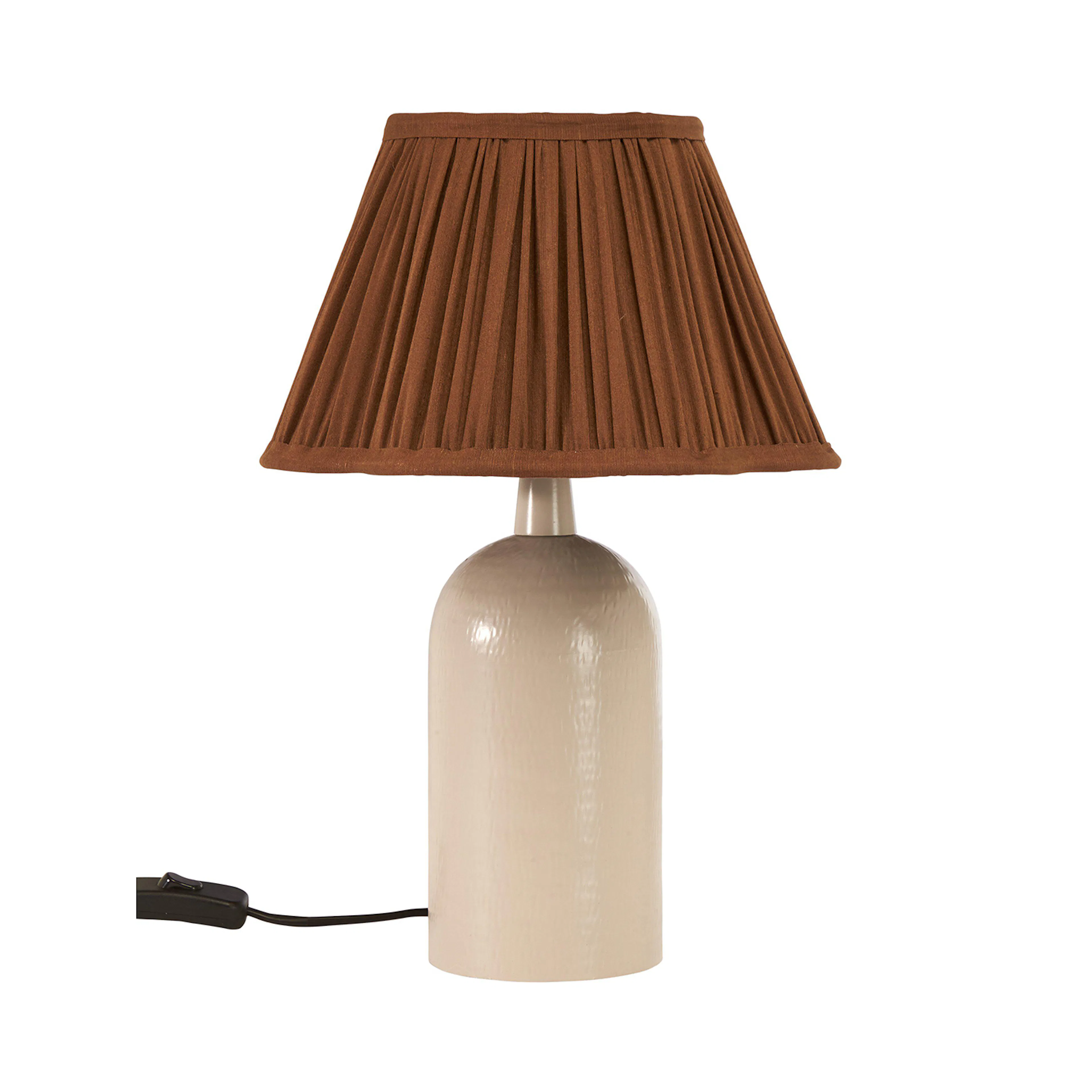 Riley Bordsslampa Beige/Brun 37cm
