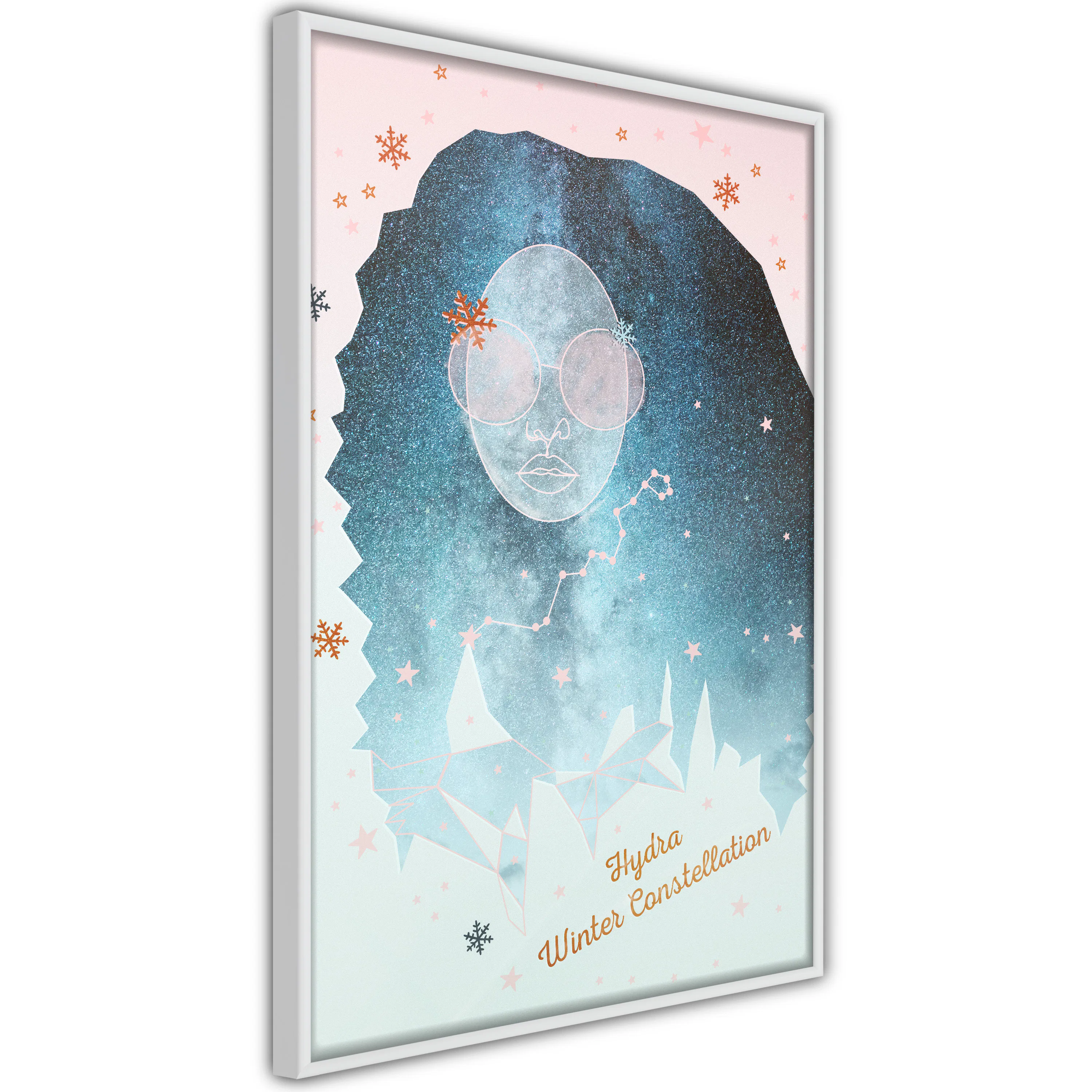 Poster Artgeist Affisch Hydra Winter Constellation