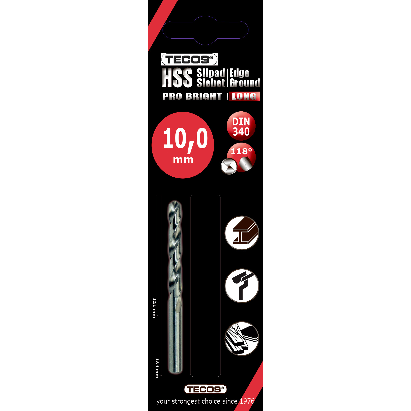 Borr Tecos HSS ProBright (382001001-WR)