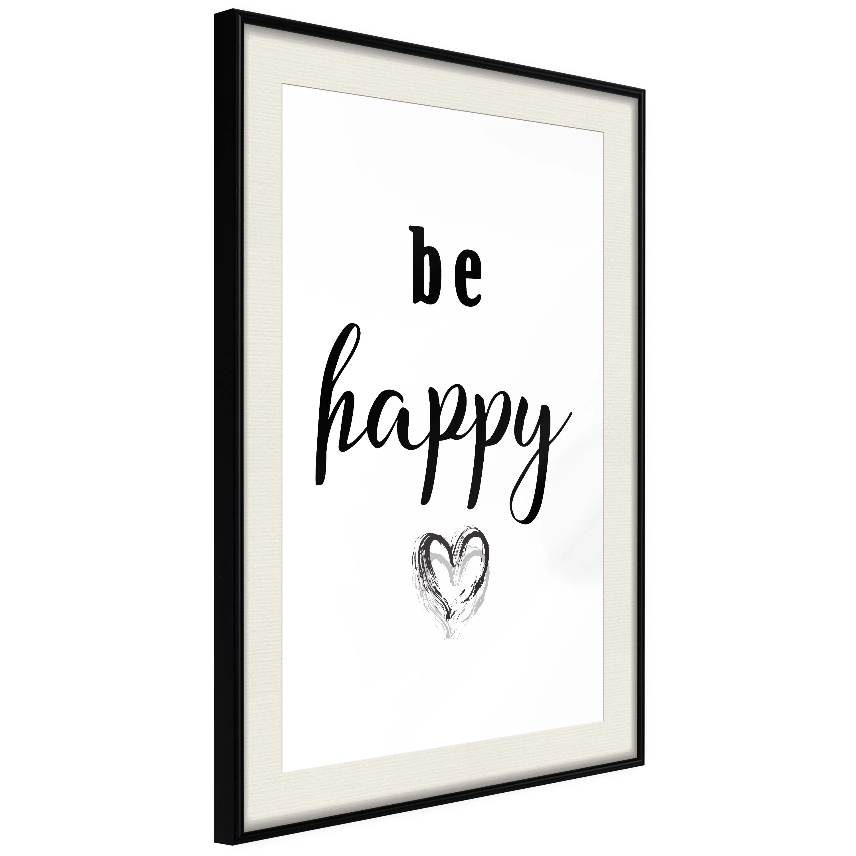 Poster Artgeist Affisch Be Happy
