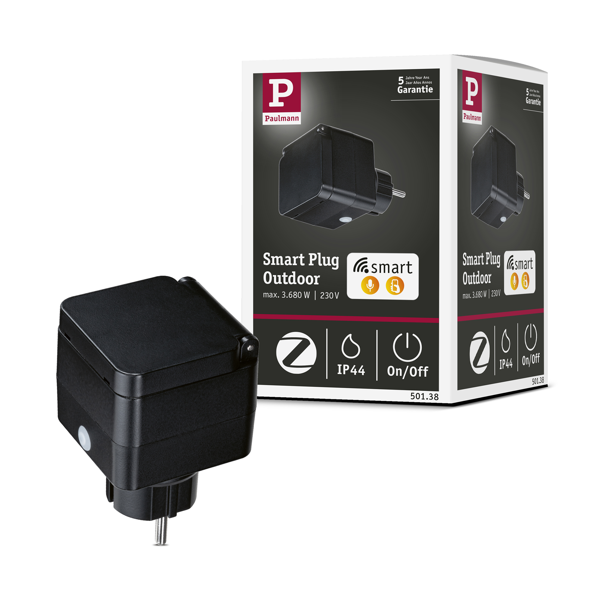 Adapterplugg Paulmann Smart Home Zigbee 3.0 Utomhus