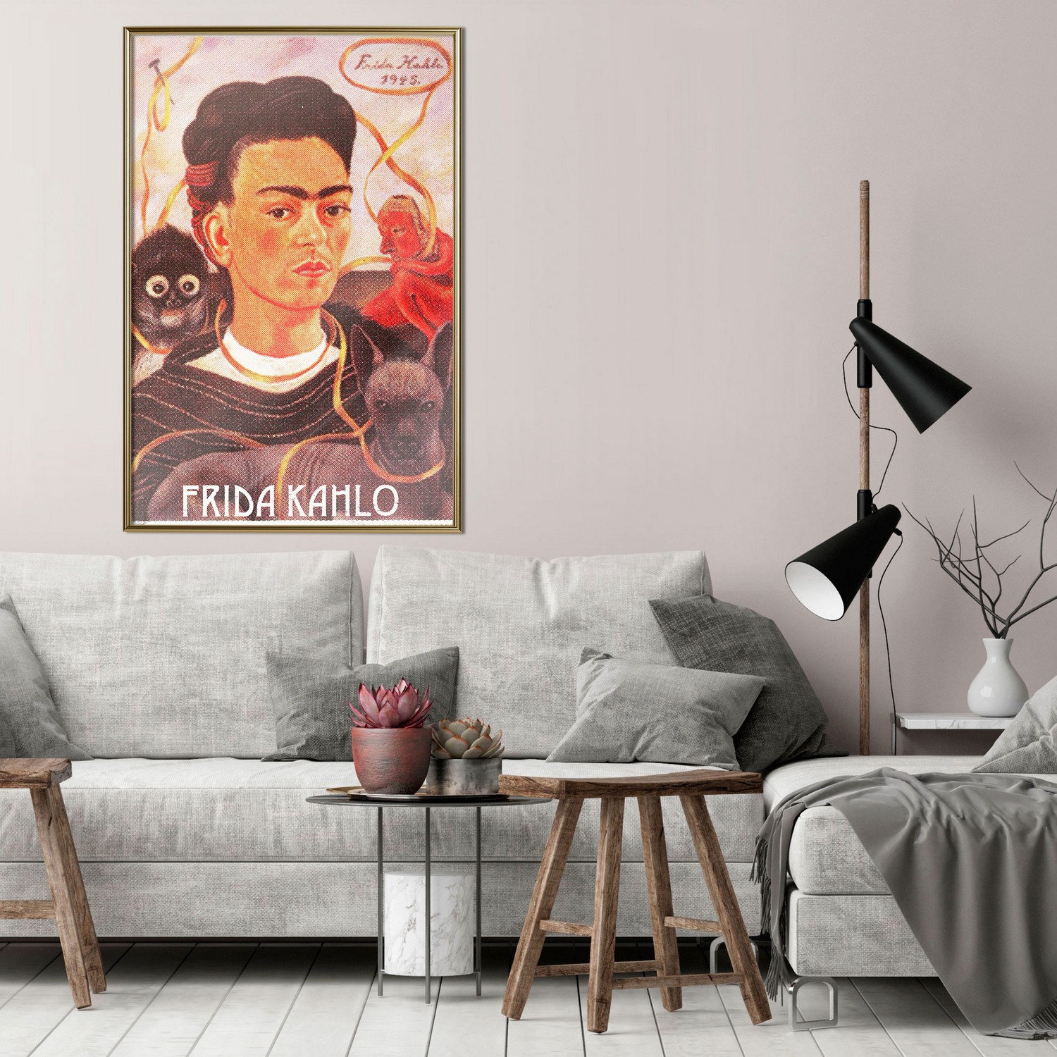 Poster Artgeist Affisch Frida Kahlo