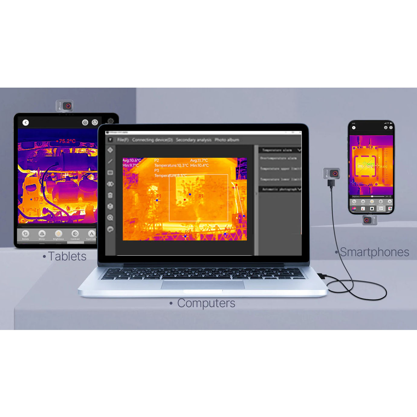 Värmekamera Thermal Master P2 Pro – Android