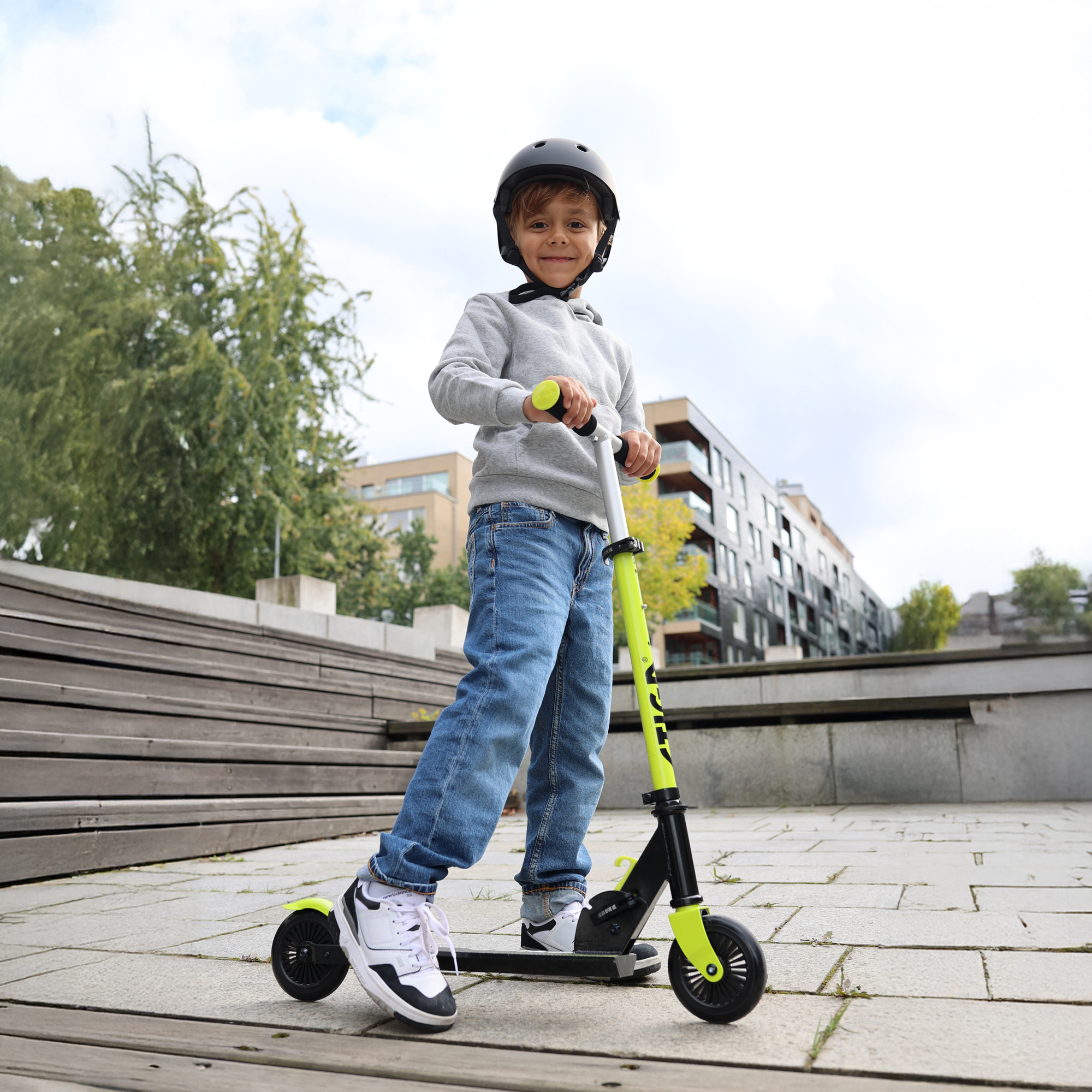 Sparkcykel STIGA Kick Scooter Comet 120-S