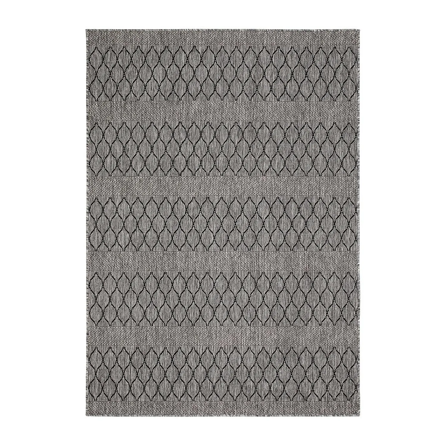 Flatvävd Matta KM Carpets Madrid Bell Grå