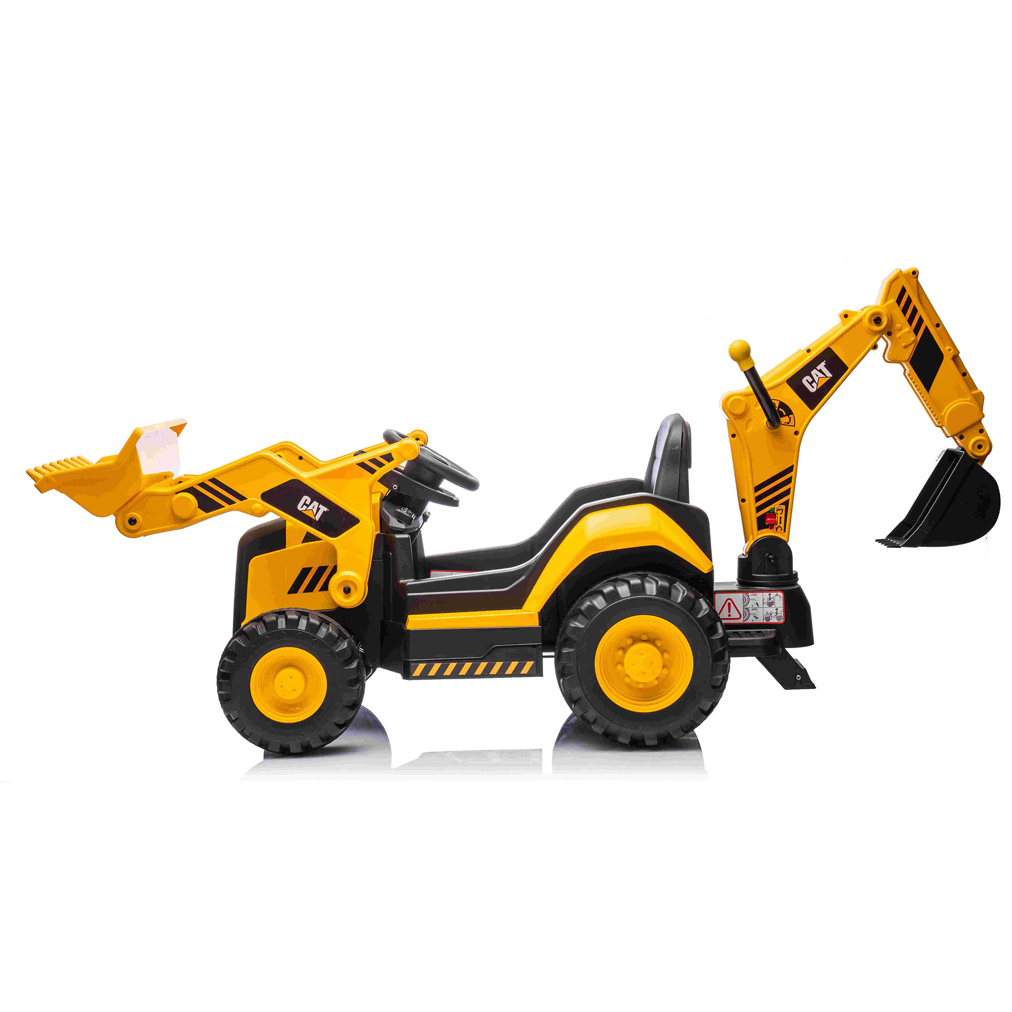 Elbil Nordic Play Grävmaskin Caterpillar 1x10,8V Motor 5Ah