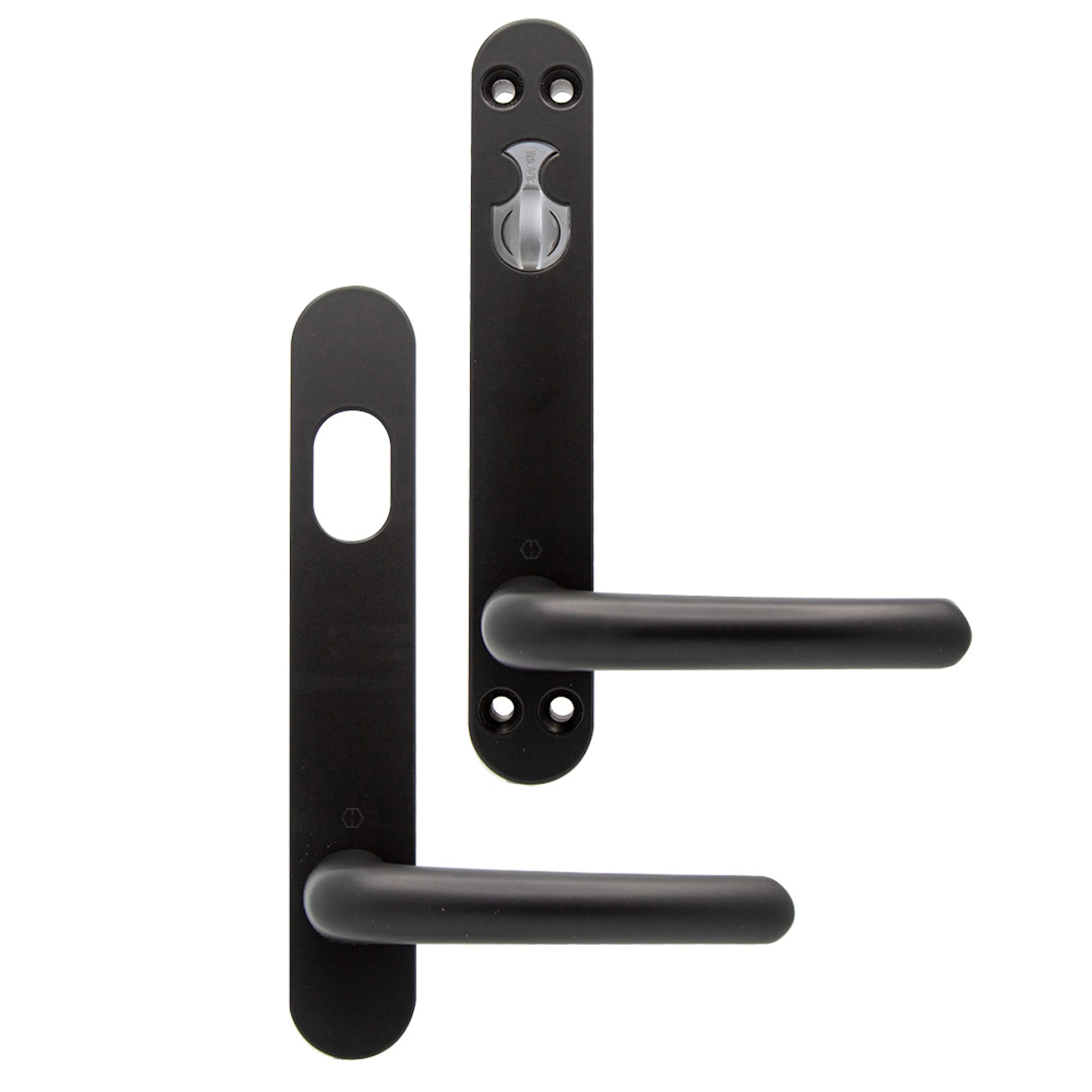 Handtag NorDan Förberett För Cylinder Utvändigt Typ 3 Svart