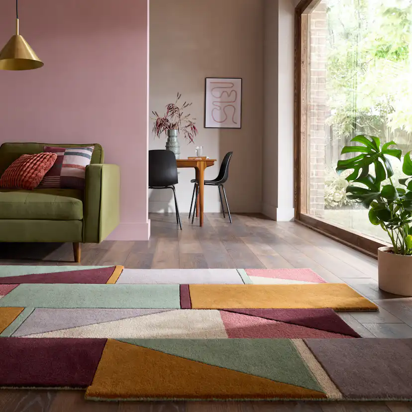 Rektangulär Matta Flair Rugs Shuffle Shaped