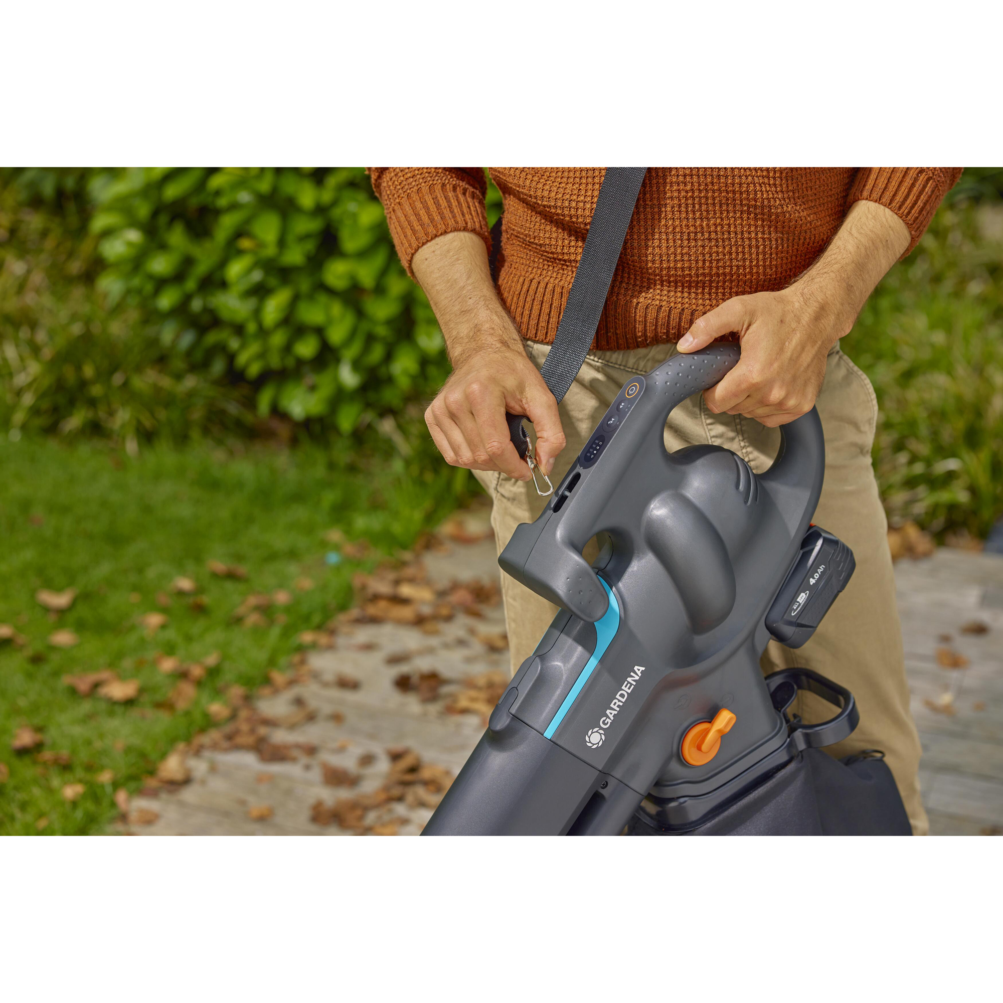 Lövblås/Sug Gardena PowerJet Collect 18V P4A Set