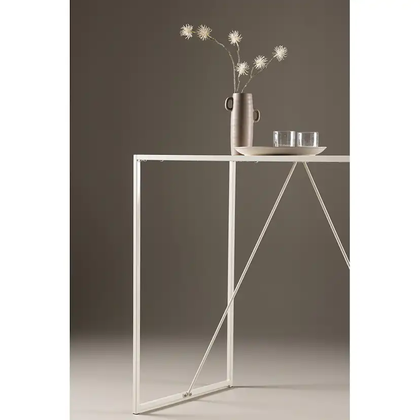 Brea Bar Table 60x120 cm - Beige / Beige