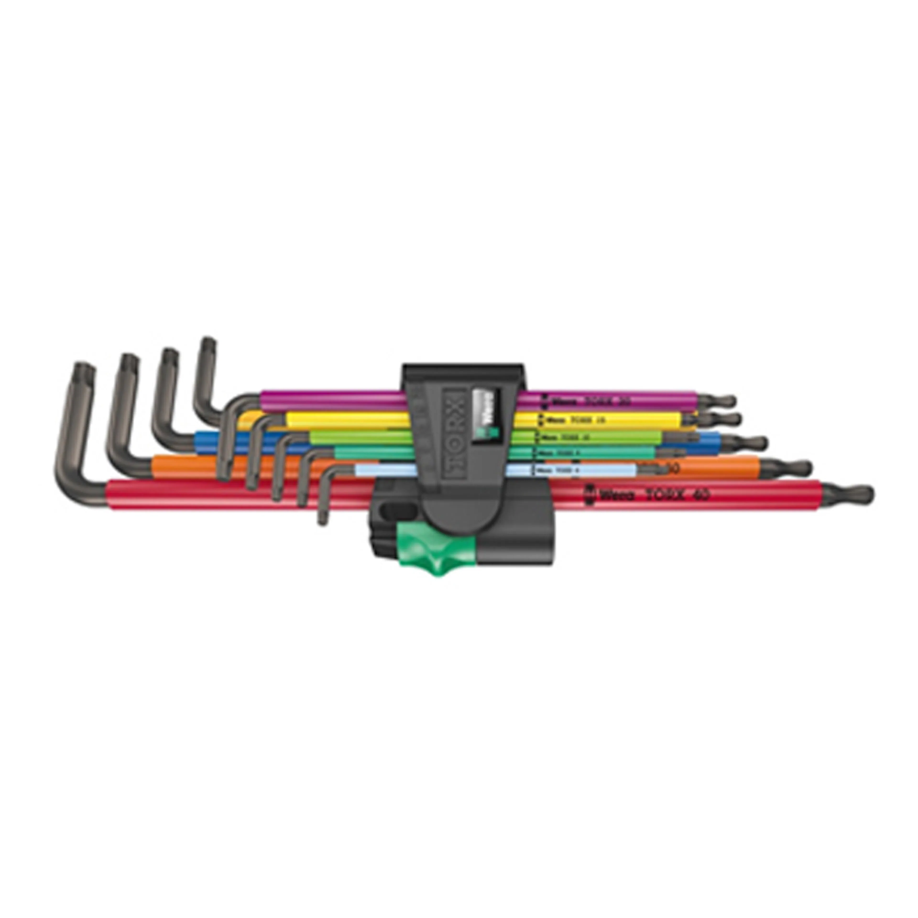 Insexnyckelsats Wera 967/9 Tx Xl Multicolour 1 Lång