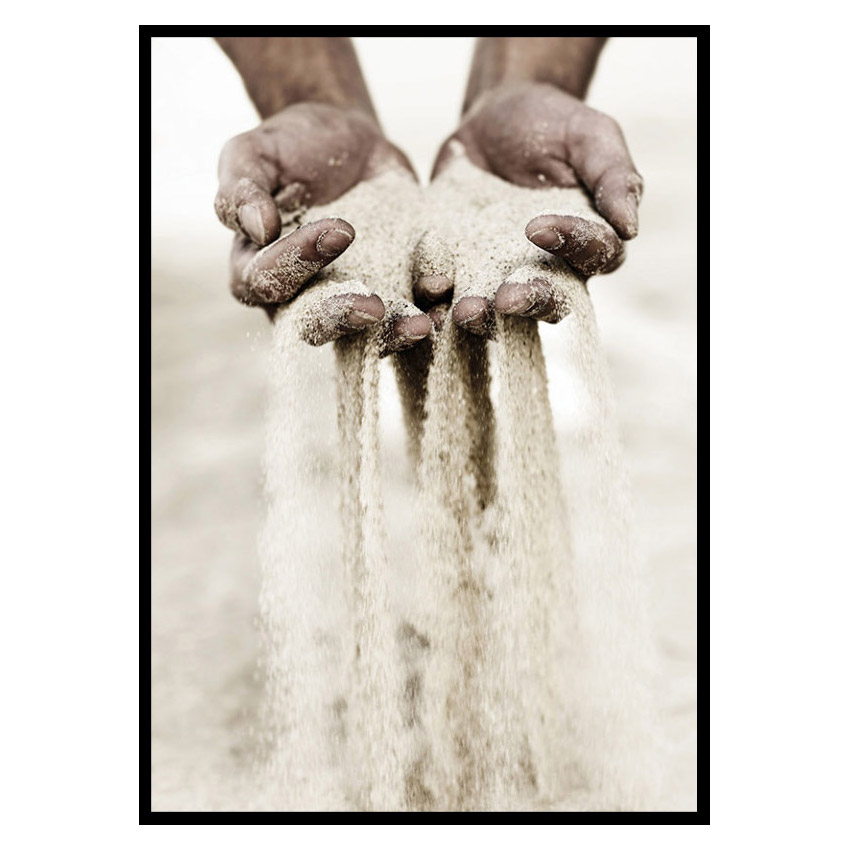 Poster Gallerix Slipping Sand