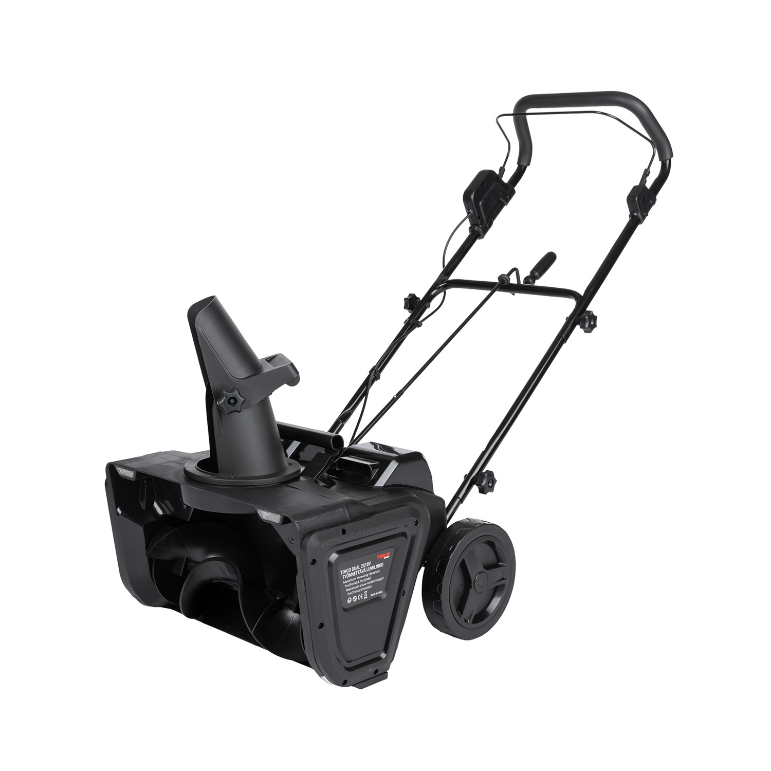 Snöslunga Timco Dual 2x18V