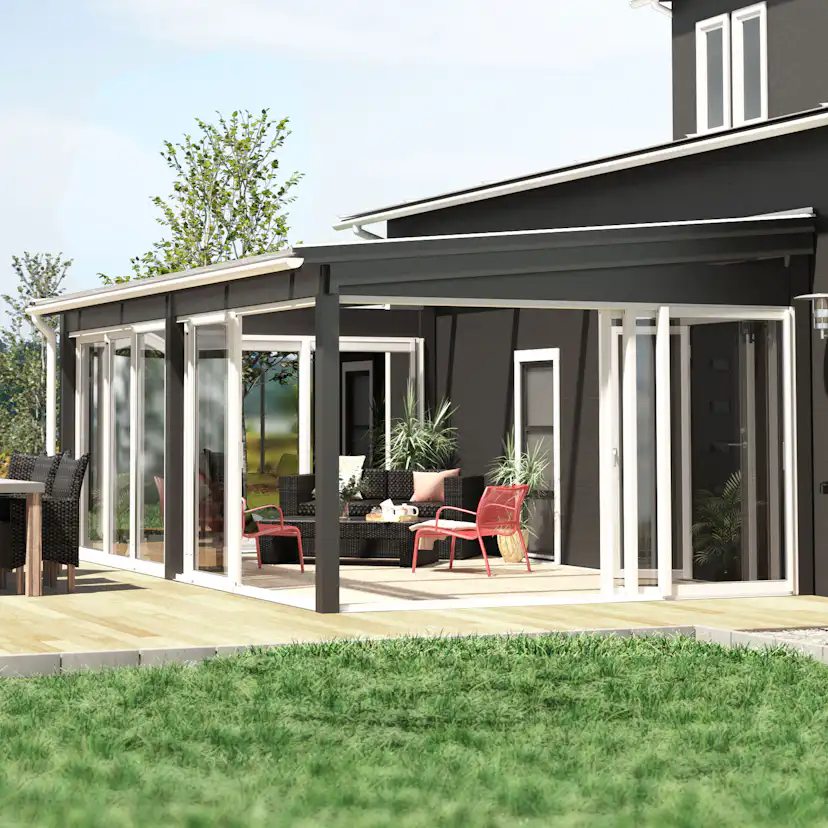 Uterumsstomme Landskap Skimra Robust