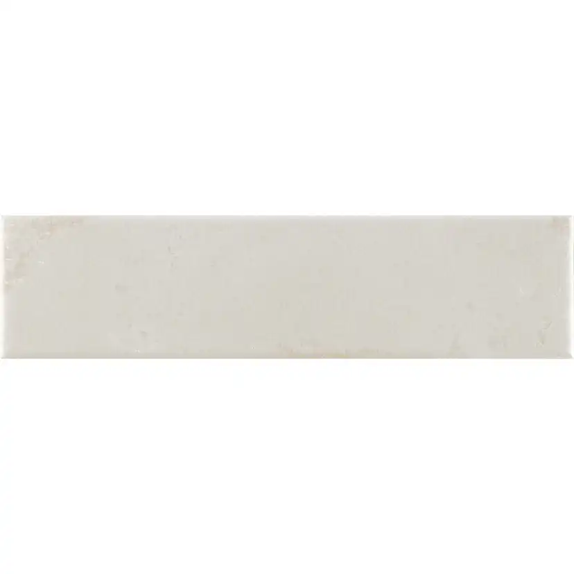 Kakel Tenfors Vibrant White Blank 7x28 cm