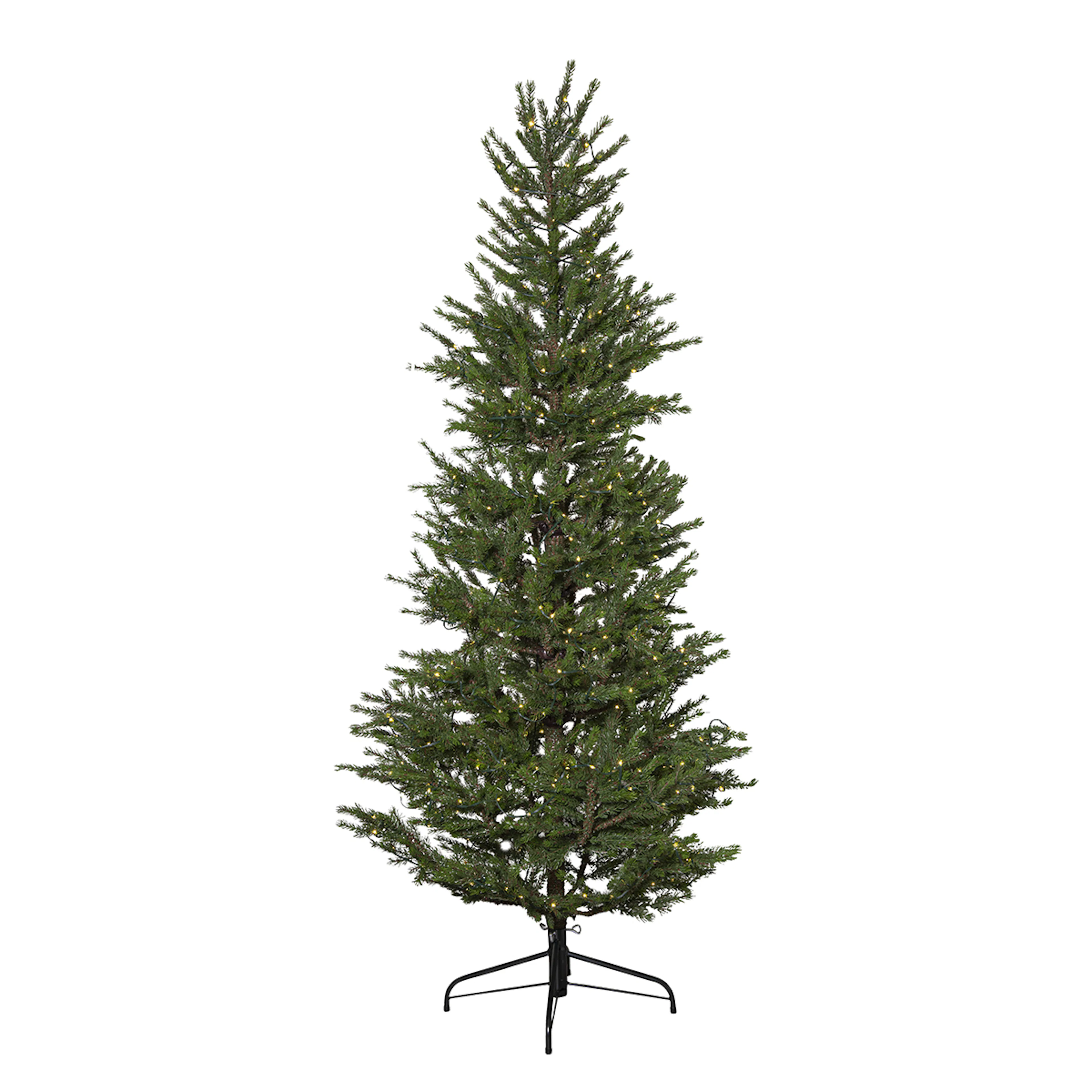 Plastgran Star Trading Malung med LED-belysning 200 cm
