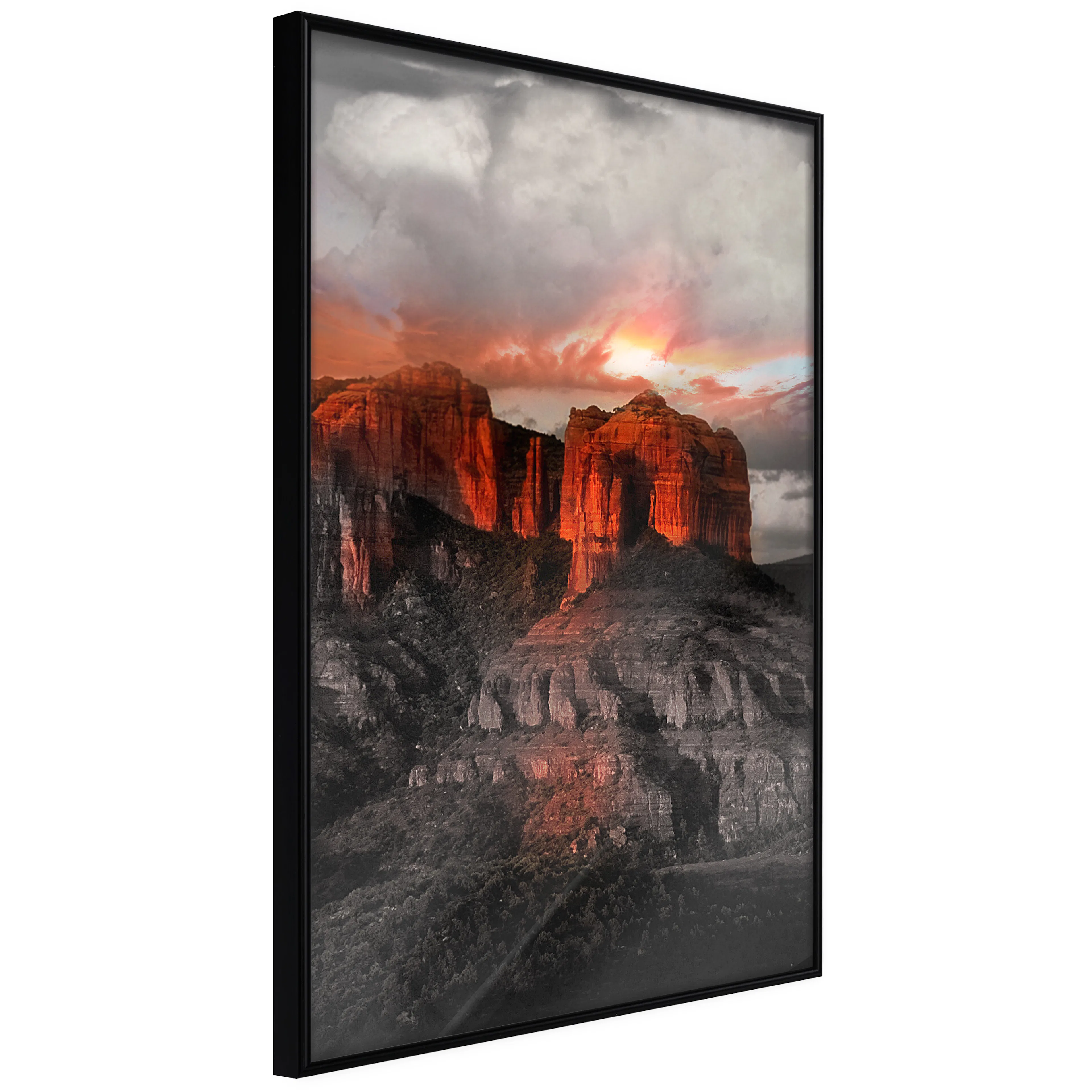 Affisch - Grand Canyon [Poster] 40x60 Svart ram, 40x60 cm