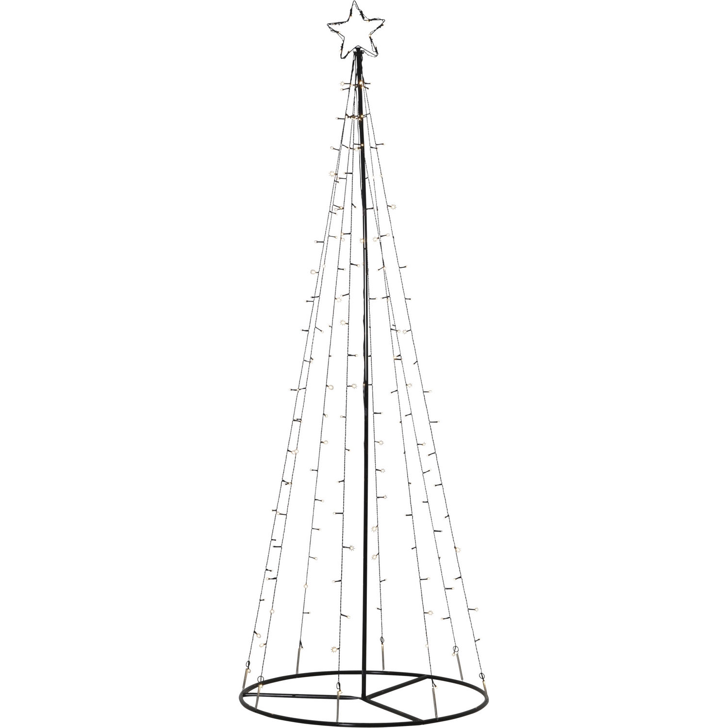 Ljusdekoration Star Trading Light Tree LED Julbelysning Utomhus