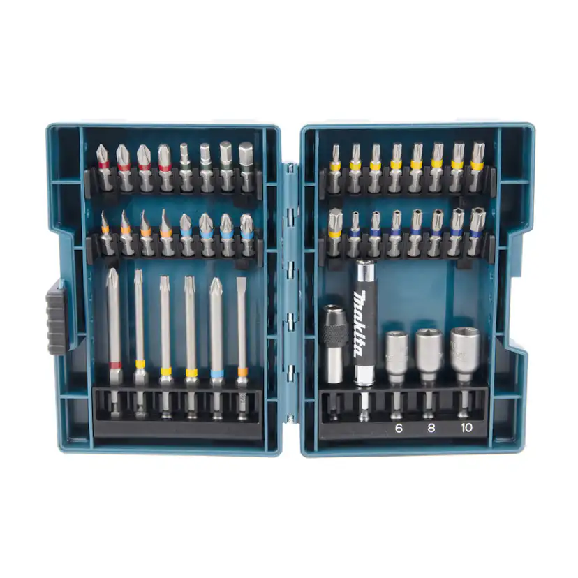 Bitssats Makita B-55697 43 delar med Förvaringslåda
