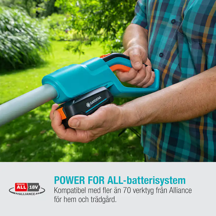 Teleskopisk Häcksax Gardena THS 42/18V P4A utan Batteri