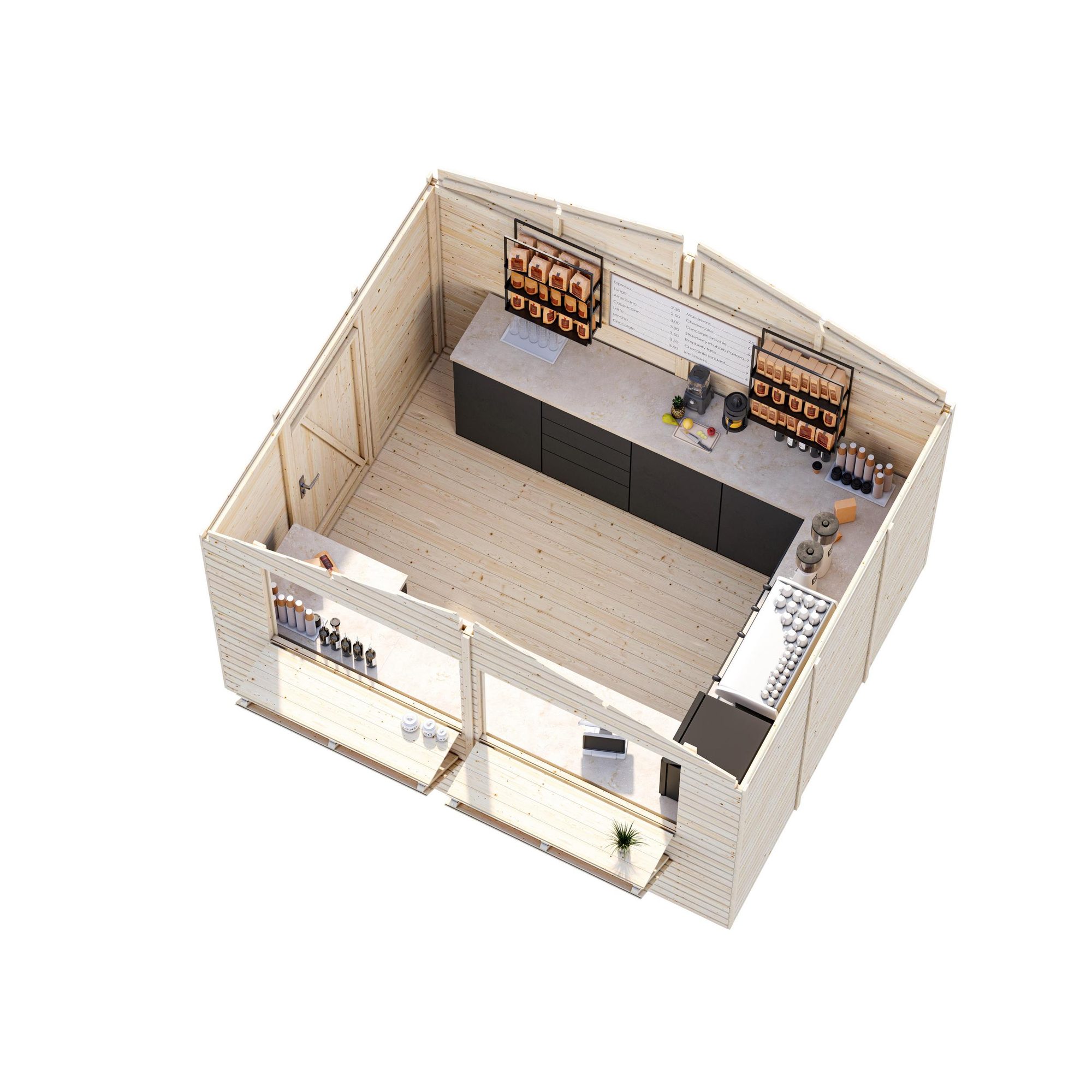 Stella 8,2 m2 Impregnerad transparent
